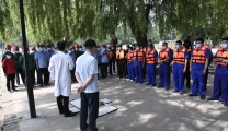 预防溺水 | 我院前急救应急演练走进阳河管护中心