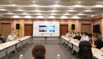 我院到东阿县人民医院参观学习