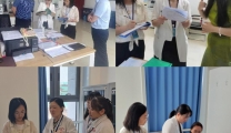 我院开展内审督导发现问题追踪检查