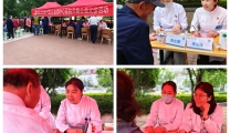 我院走进青州农商银行开展“暖阳行动   健康守护”义诊宣教活动
